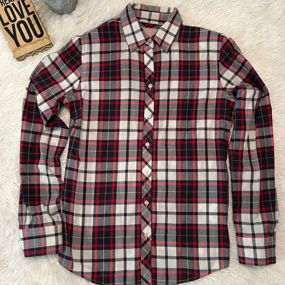 Banana Republic Tops - Banana Republic Soft Wash Plaid Shirt